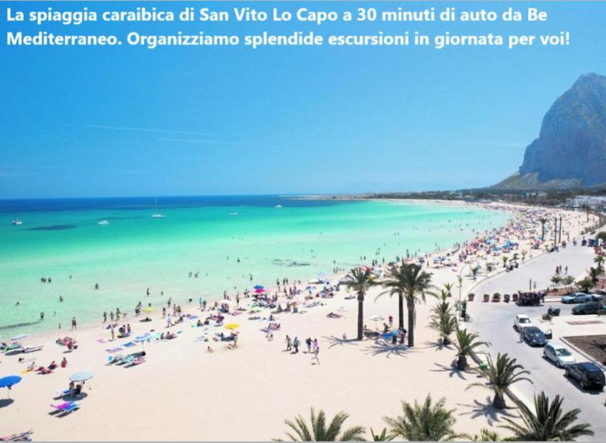 Be Sicily - In The Center 80 Mt From The Beach - In Centro Sul Mare - 70 Mq Trapani Eksteriør bilde